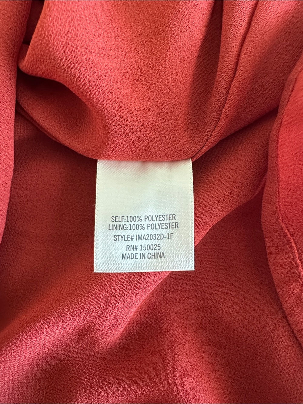 Francesca’s miami Rust Red Button-Front Ruffle Mini Dress Size S/M - Picture 11 of 12